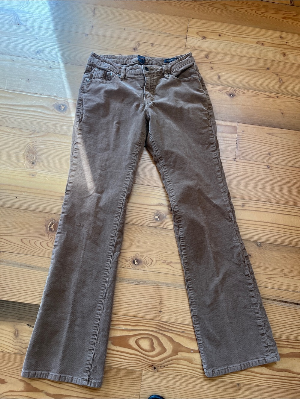 Jag Jeans Women’s Brown Flare Corduroy Pants, size 10